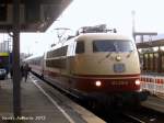 Am frhen Morgen des 08.08.2013 fuhr ich mit dem IC 2099 von Frankfurt nach Stuttgart  diesen Zug zog 103 235 in Stuttgart nutze ich die gelegenheit ihn aufzunehmen