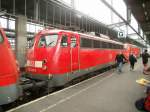 Baureihe 110/300201/auch-110-441-war-am-08082013 Auch 110 441 war am 08.08.2013 im Stuttgarter HBF .