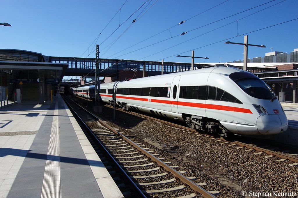 415 505-7  Marburg  und die 415 522-2  175-Jahre Deutsche Eisenbahn , leider nicht zu sehen, als ICE 1610 aus M�nchen in Berlin Gesundbrunnen. 19.03.2011