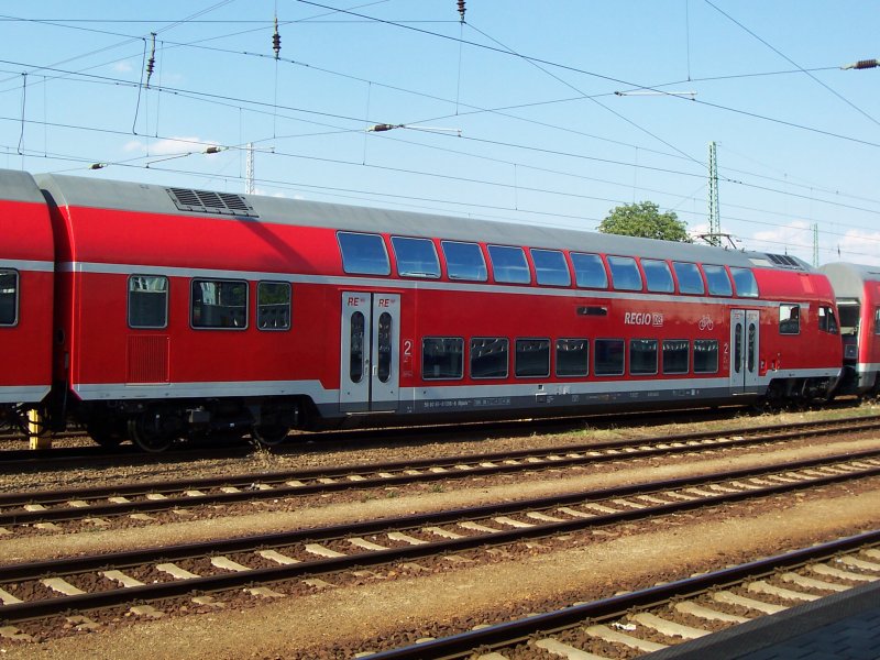 DBpbzfa 766 von DB Regio NO steht in Cottbus.
