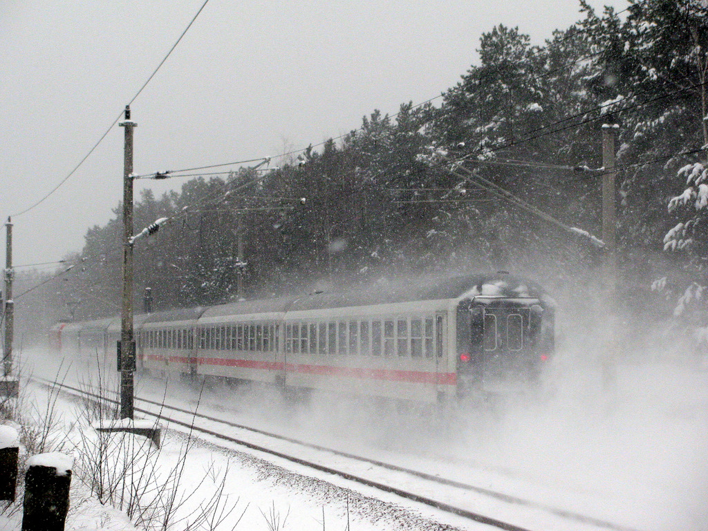 Nachschuss auf EC 341 ('Wawel') am 09.01.2010.