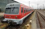 614 042-0 DB Regio Bayern N�rnberg steht im nicht mehr guten Zustand in Cottbus.