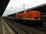 Auch Locon 215 (203 141-7) und ein weiteres Geschwisterchen waren am 18.05.2010 in Sch�nefeld zu Gange.