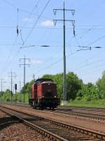 203 122-7 als  Lok 09 der BBL-Logistik GmbH am 14.