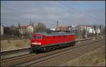 DB 232 240 solo zum Nordkreuz unterwegs (gesehen Berlin Bornholmer Stra�e 20.03.2011)