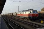 232 128-9 DB Schenker Rail Polska bringt einen Kesselzug aus Cottbus nach Polen r�ber.