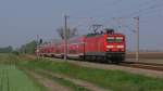 114 005 mit ihrem RE 1 nach Eisenh�ttenstadt war mein bestes Bild der vielen RE 1 Z�ge am 29.04.2011 und soll damit nat�rlich auch hochgeladen werden.