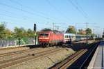 120 133-4 mit dem IC 1919 von Berlin S�dkreuz nach K�ln Hbf in Nennhausen.