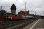 120 102-9 mit dem IC 1995 von Berlin S�dkreuz nach Stuttgart Hbf in Rathenow.