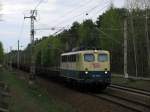 140 423-5 (vermutlich mit 45426 (Cottbus - Seddin)) rauschte am 27.04.