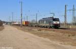 ITL zum II: ES 64 F4-288 mit einem Conatinerzug nach Nudow,Saarmund (08.03.11)