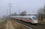 Tz  Dresden  mit einem Leer-ICE (LICE 78764) von Berlin S�dkreuz nach Rummelsburg.