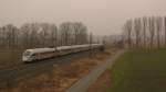 ICE-T nach M�nchen als TZ 'Hansestadt XXXXXXXX' auf dem Weg durch Trebbin am 05.03.2011.