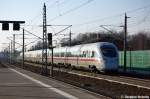 411 003-7  Paderborn  als ICE 2803 f�r ICE 557 von K�ln Hbf nach Berlin Ostbahnhof in Rathenow.