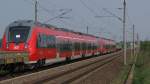 Hier nochmal eine Nahaufnahme von 442 236 und 442 220-0 auf ihrem Weg in Richtung Golm.