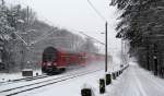 Das Panorama, des vollkommen verschneiten Bestensees gefiel mir am 02.01.2010 in Bestensee so, dass diese RB dabei festgehalten worden ist.