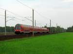 Ich habe ja motivlich immer die andere Seite genommen, Hannes benutze immer die Seite des Ackers, die mir nicht so gefiel! Hier eine RB 14 nach Senftenberg am 1.Mai 2010 durch L�pten.