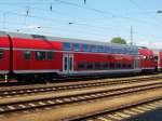 DBpbzfa 766 von DB Regio NO steht in Cottbus.