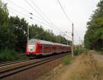 RE 2 nach Cottbus p�nktlich am 21.09.2009 durch Bestensee.