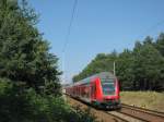 Herrliche Bedingungen f�r diesen RE 2 am 15.08.