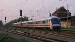 IC 2431 geschoben von 101 026-3 p�nktlich und ziemlich leer Richtung Cottbus durch Zossen und das Ganze mit nur 50 km/h, wegen der Br�cke �ber die Notte.