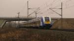 Um 10:41 raste der InterConnex von Leipzig nach Warnem�nde mit + 13 wegen Bauarbeiten zwischen Zahna und J�terbog und daraus resultierender Eingleisigkeit durch Trebbin.